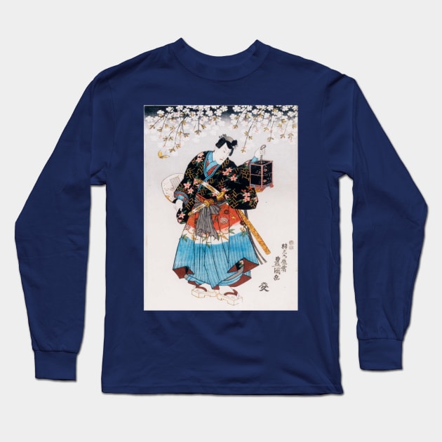 Samurai Long Sleeve T-Shirt by LordDanix